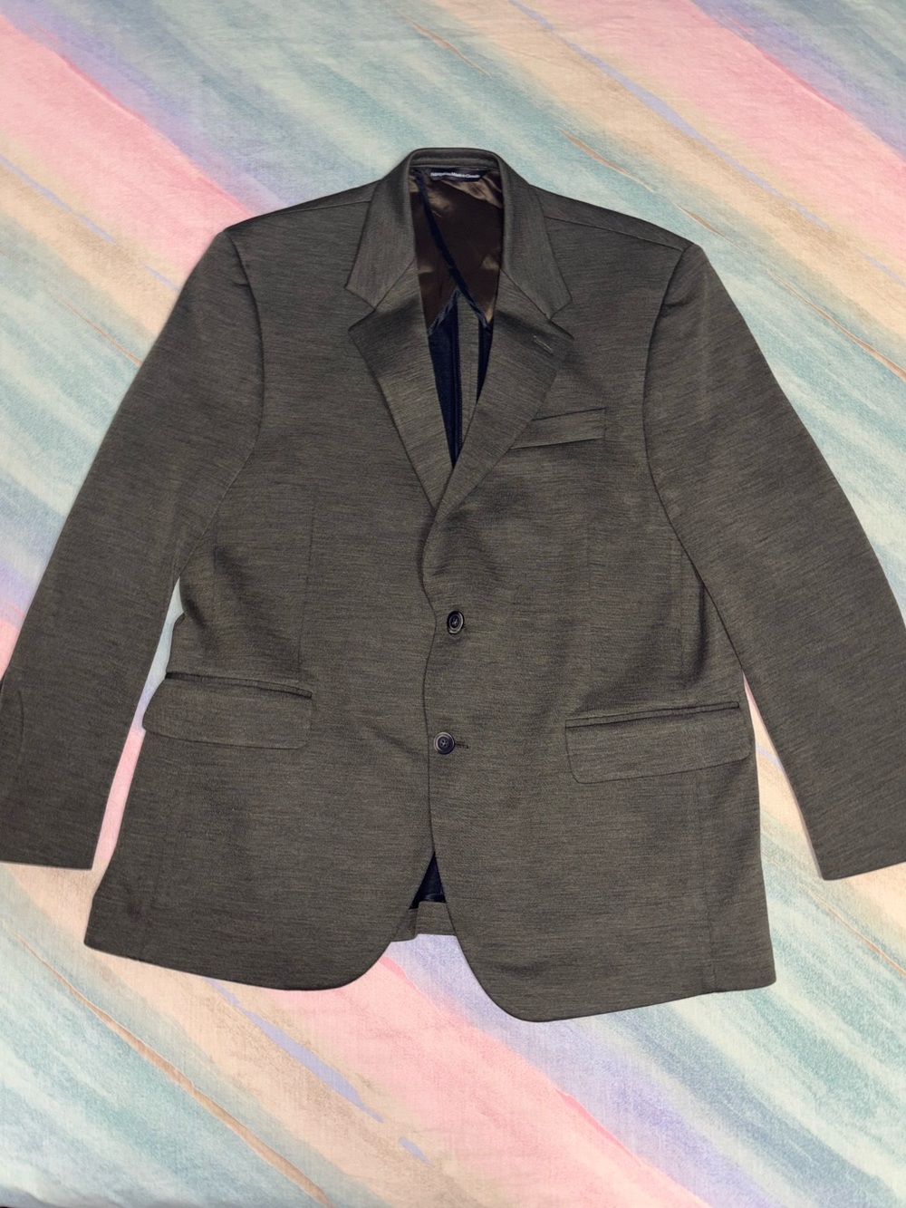 Coppley Blazer Jacket Men's Size 42R  Wool blend dark green